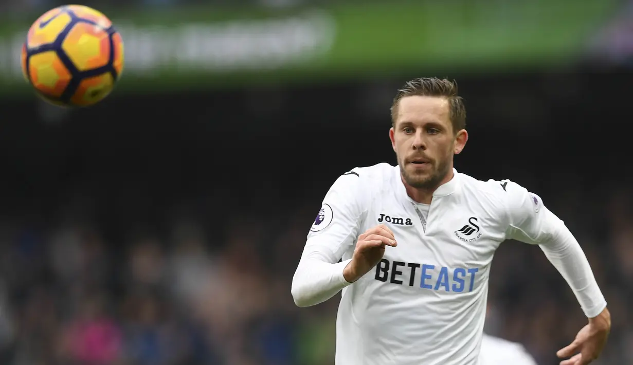 2. Gylfi Sigurdsson (Swansea City) -11 Assist. (AFP/Paul Ellis)