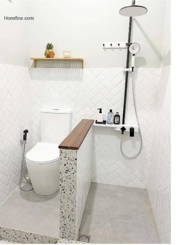 Desain Kamar Mandi Unik Ukuran 1,5x1,5