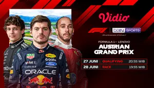 Ujian Para Pembalap di Formula 1 Lenovo Austrian Grand Prix 2026 Saksikan di Vidio