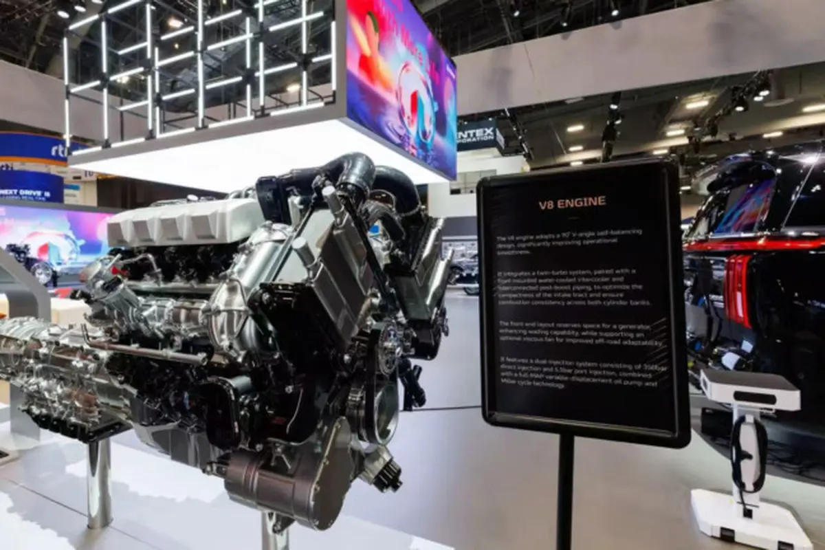 Mesin GWM V8 4,0 Liter