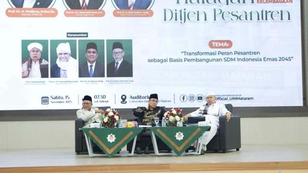 UIN Mataram Jadi Pusat Studi Pesantren dan Manuskrip Nusantara, Kemenko PMK Siapkan Ditjen Pesantren
