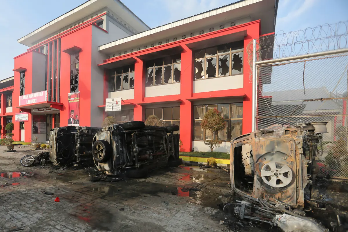 PascaKerusuhan Lapas Narkotika Langkat