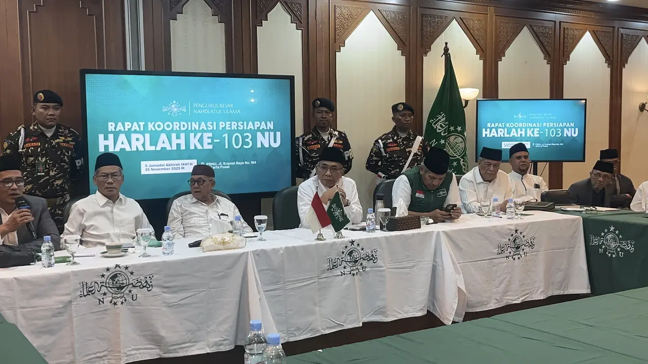 Ketua PBNU Yahya Cholil Staquf atau Gus Yahya. (Liputan6.com/Winda Nelfira)