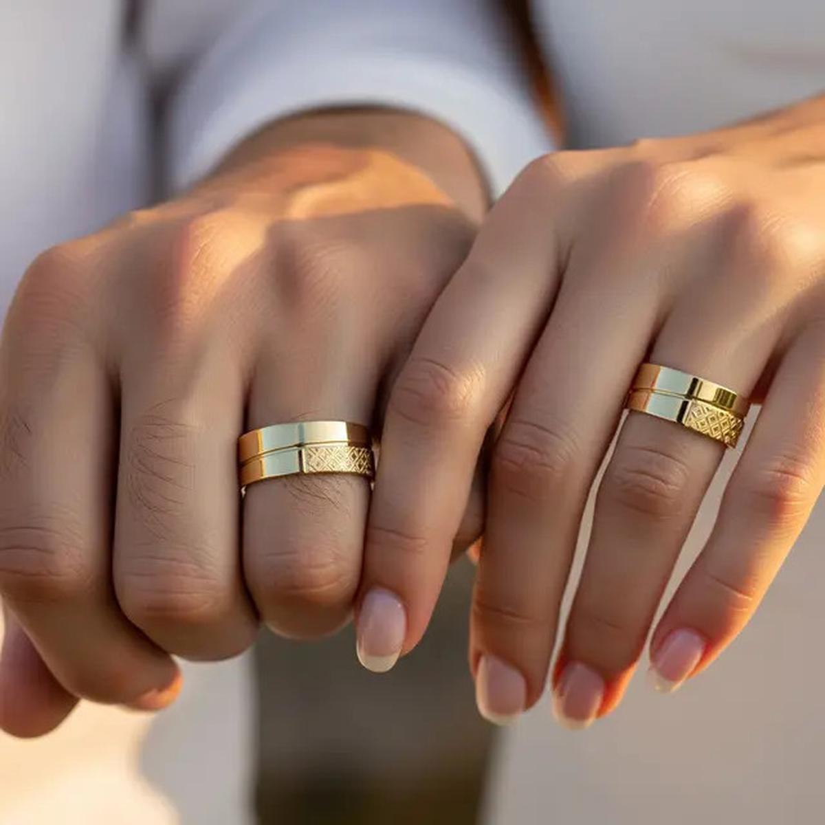 8 Model Cincin Emas 1 Gram untuk Couple, Simple tapi Bermakna