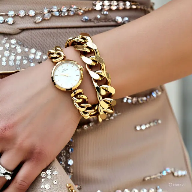 Model Gelang Emas Rantai yang Lagi Trend Gelang Rantai Bold Jewellery