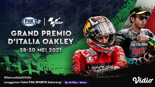 Streaming MotoGP Seri Italia Pekan Ini di FOX Sports
