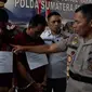 Idham jadi pengedar narkoba atas perintah ayahnya, Herman, yang merupakan napi Lapas Mata Merah Palembang (Liputan6.com / Nefri Inge)