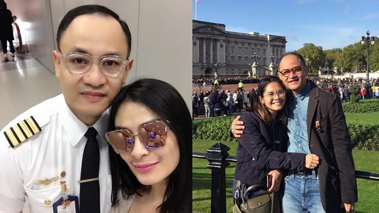 Jadi Ayah Sambung, Ini 6 Potret Kedekatan Suami Iis Dahlia dan Salshadilla