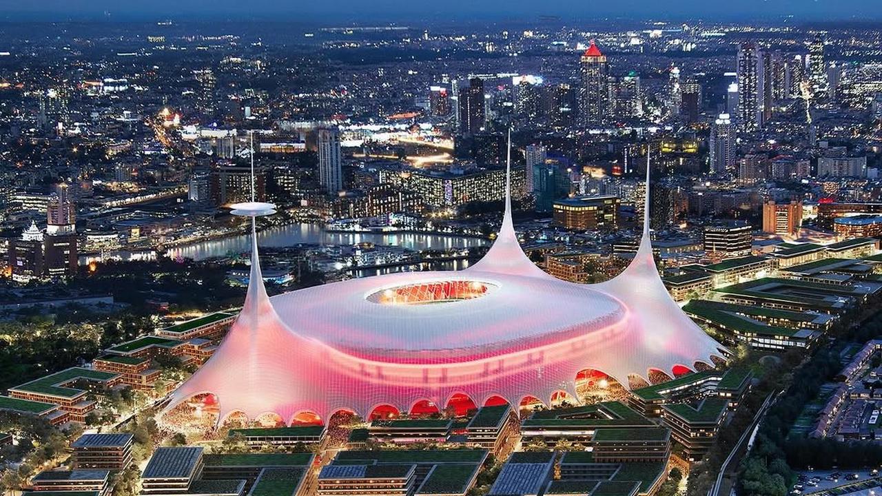Penampakan stadion baru yang bakal dibangun Manchester United