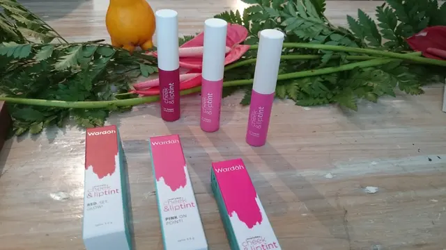 Lip tint dan bush on dalam satu produk makeup