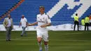 Toni Kroos merupakan pemain kunci yang mengantarkan Jerman meraih gelar juara Piala Dunia 2014. (REUTERS/Andrea Comas)