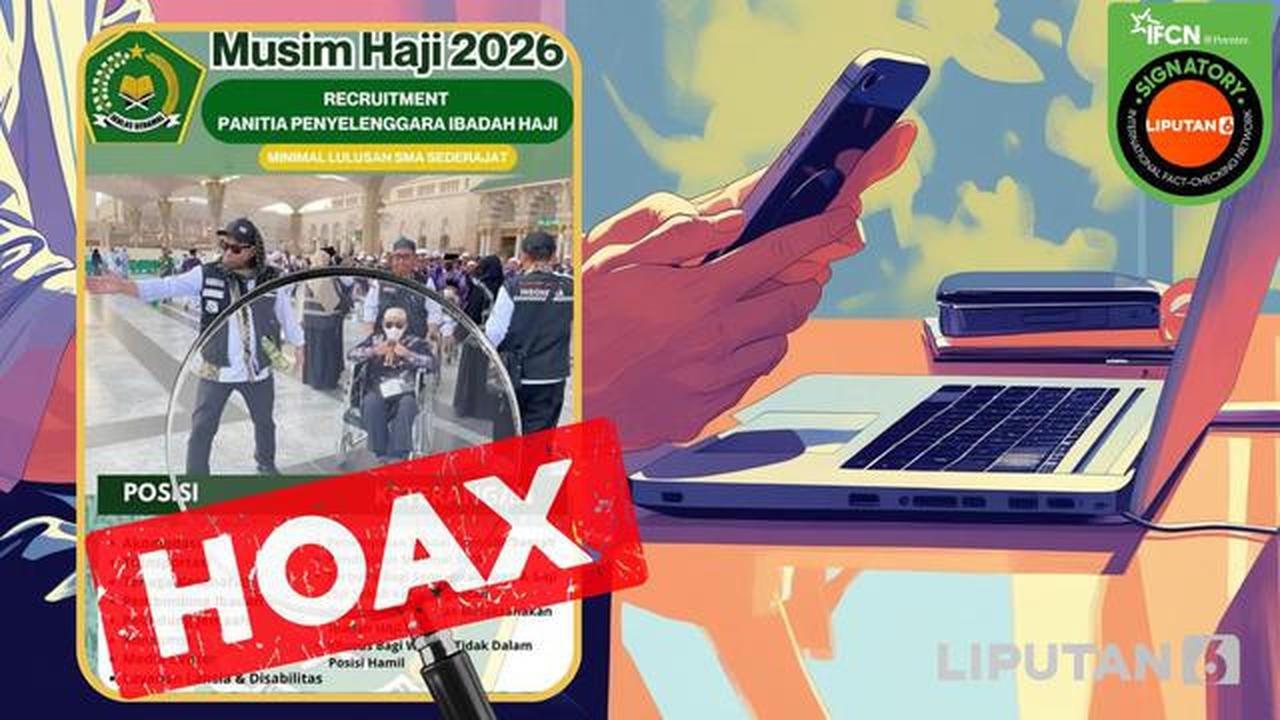 Waspada Hoaks Lowongan Kerja Petugas Haji, Simak Cara Pendaftarannya Berikut Ini