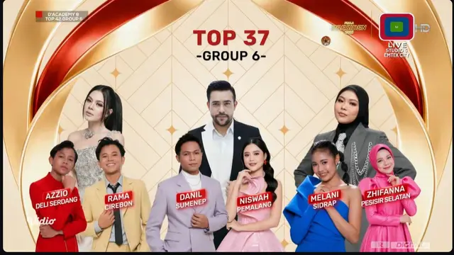 Dangdut Academy 8 Top 37 Group 6