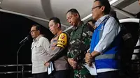 Menteri Perhubungan Budi Karya Sumadi berduka cita atas tragedi maut di tol Jakarta Cikampek KM 58. (Foto: Merdeka.com/
Rahmat Baihaqi).