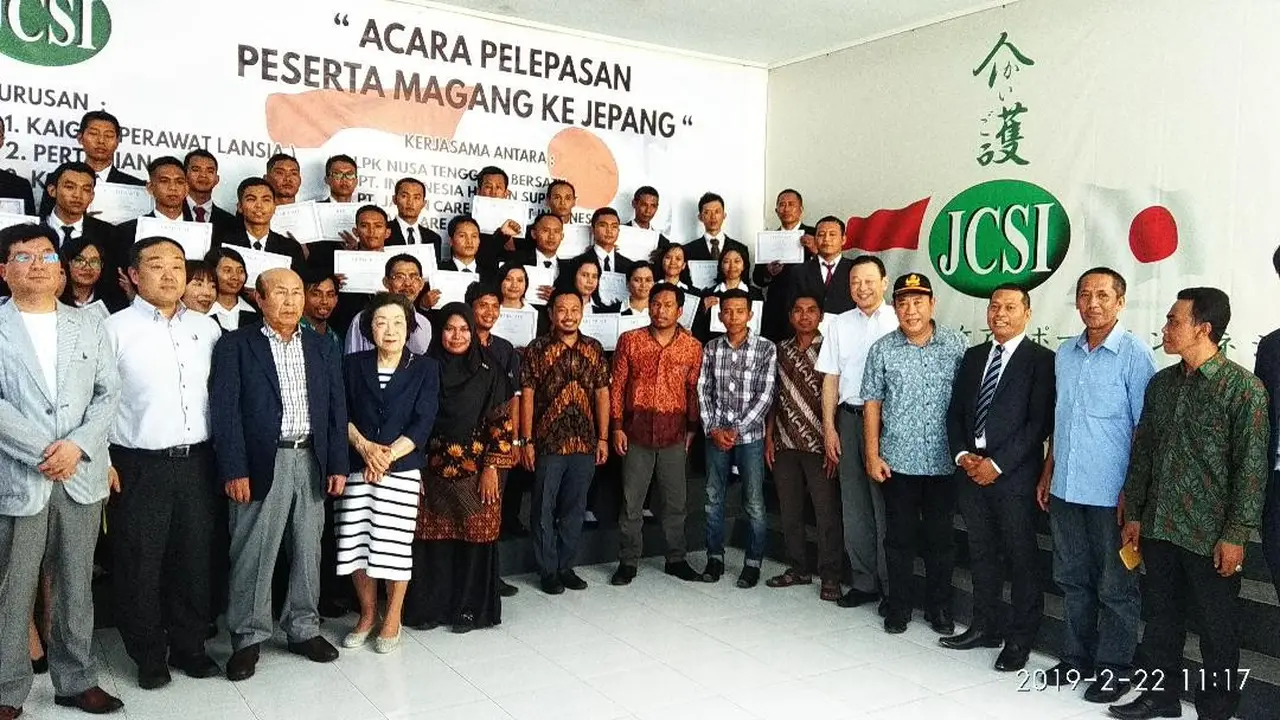 Tenaga kerja Indonesia ke Jepang