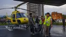 Sempat dikabarkan hilang, tim penyelamat akhirnya menemukan 5 turis dan seorang pilot dinyatakan tewas.(AP Photo/Niranjan Shrestha)