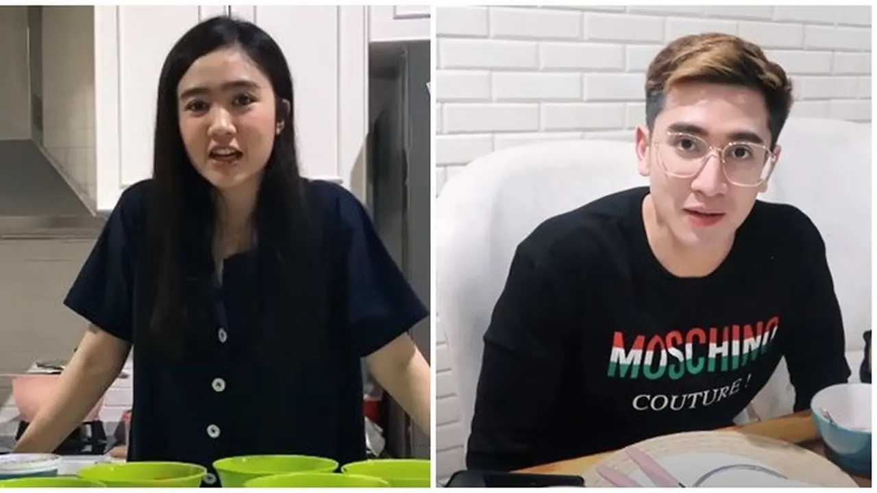 6 Momen Febby Rastanty Masak untuk Sahabat, Ada Verrel Bramasta Ikut Cicipi