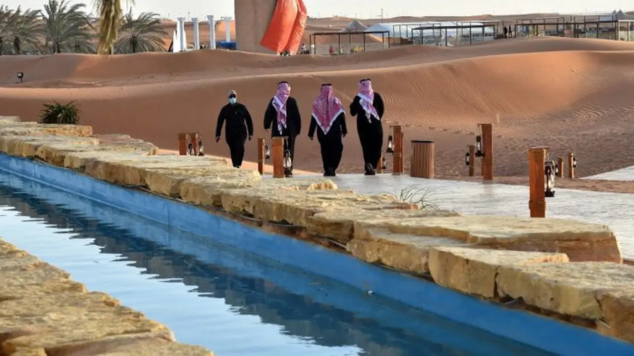 Pandemi COVID-19 menggoyahkan rencana Arab Saudi untuk meningkatkan pariwisata dan hiburan, sektor-sektor baru (AFP)