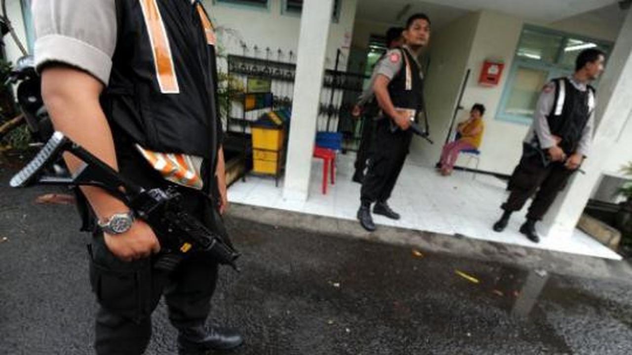 Jenazah terduga teroris di RS Sanglah