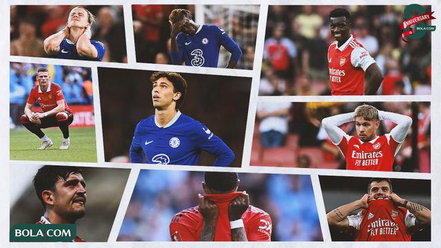 Kolase - Arsenal, Manchester United dan Chelsea