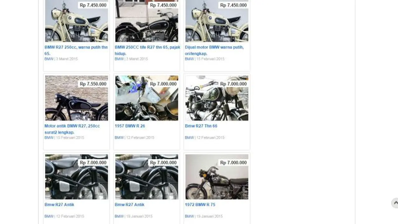 Menilik Harga BMW R27, Moge Klasik Ikonik Jerman