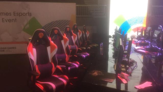 Ilustrasi E-Sports di Asian Games 2018 Jakarta-Palembang.