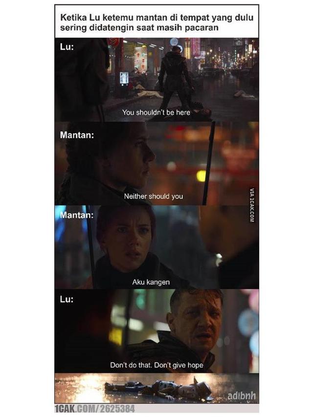 7 Meme Kocak Ketemu Mantan, Ada yang Pura-Pura Lupa Ingatan