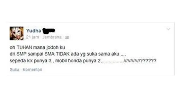 6 Status Facebook Pamer Ini Sukses Bikin Geregetan