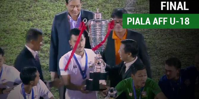 VIDEO: Highlights Final Piala AFF U-18, Malaysia Vs Thailand 0-2