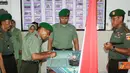 Citizen6, Kendal: Sejumlah Perwira menempati pos Baru seperti Kapten ARM Eko Setyobudi sebagai Danramil Kaliwungu sebelumnya Danramil Pegandon usai upacara sertijab berlangsung bertempat di aula Makodim 0715/Kendal. (Pengirim: Aryo Widiyanto)