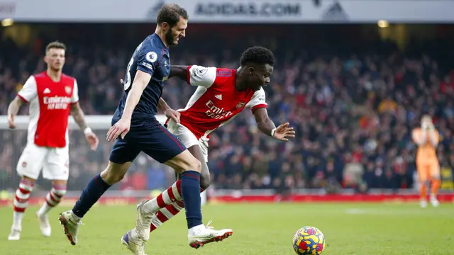 Arsenal melawan Burnley
