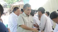 Sekjen Partai Gerindra Ahmad Muzani menghadiri konsolidasi politik bersama pengurus DPC serta PAC se-Kabupaten Demak, Kamis (8/6/2023).