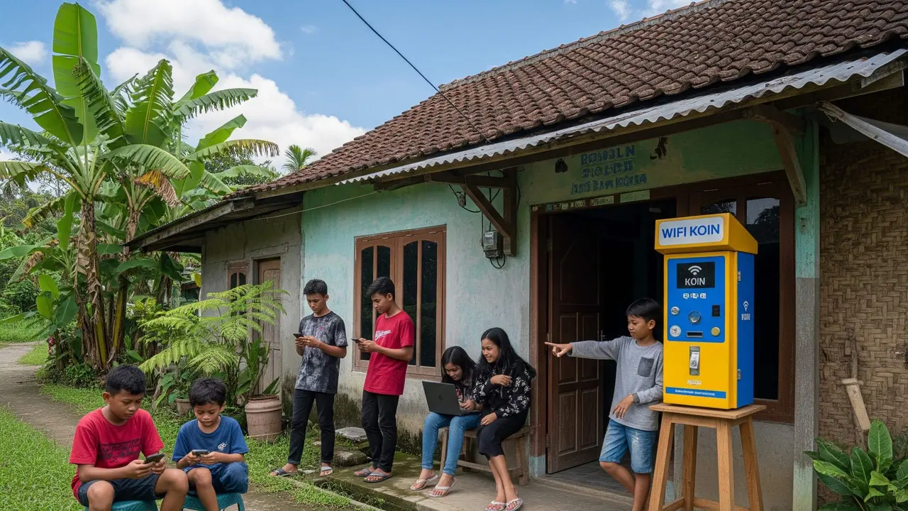 Usaha Unik di Desa Cuma Modal Internet