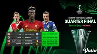 Link Live Streaming UEFA Conference League Perempat Final Leg Kedua di Vidio.(Sumber : dok. vidio.com)