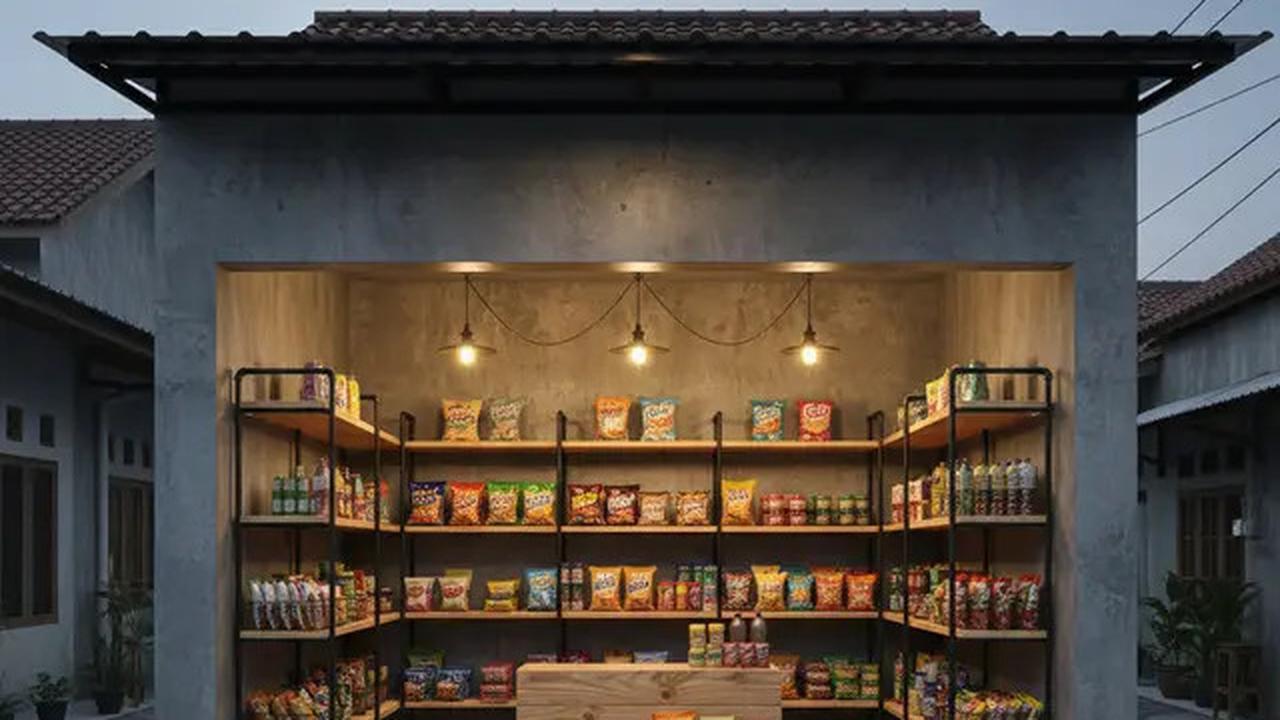 7 Desain Warung Sembako Minim Budget tapi Tetap Rapi dan Menarik, Cocok untuk Usaha Rumahan di 2025