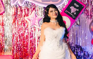 Hanum Mega Rayakan Ulang Tahun ke-26 Bertema Y2K Gyaru, Dihadiri Banyak Artis