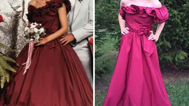 Pakai Gaun Milik Ibu Gadis Gadis Ini Tetap Cantik Ke Prom Night Fimela Fimela Com