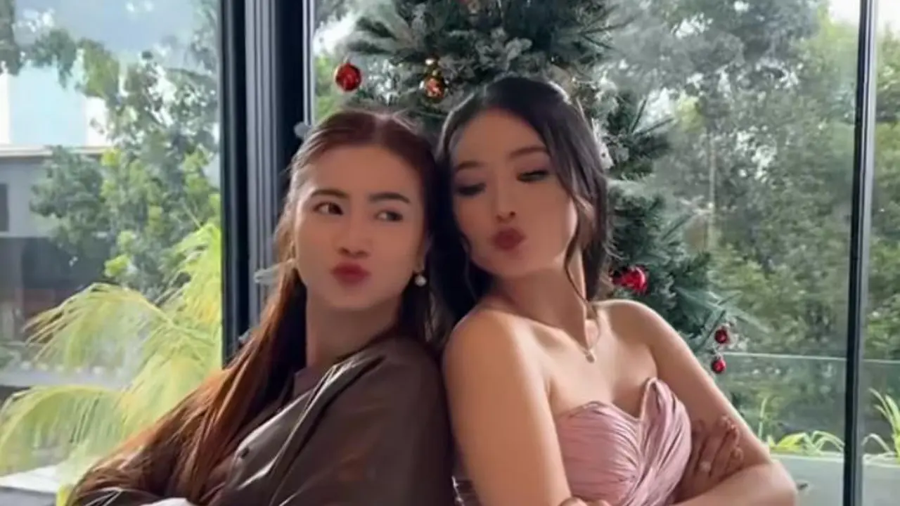 9 Tahun Bersahabat, Gaya Felicya Angelista di Ultah Sederhana Natasha Wilona Tetap Stylish dan Hangat