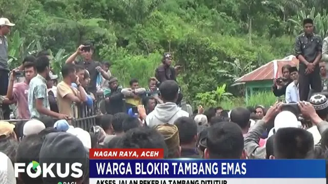 Saat berlangsungnya aksi, lokasi mess pekerja sudah tidak berpenghuni hanya ada batu dan tanah yang diambil untuk diteliti kadar emasnya. Para pekerja telah meninggalkan lokasi karena takut amarah warga.