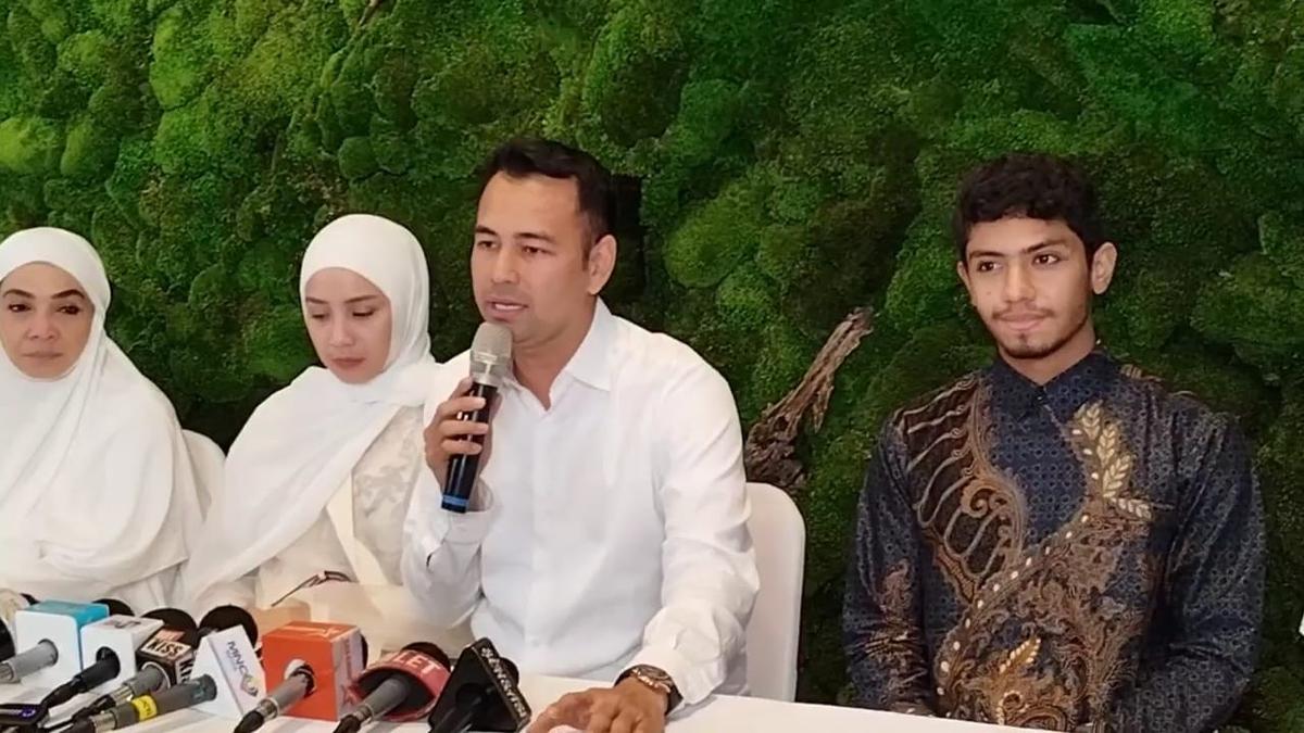 Raffi Ahmad dan Keluarga Gelar Acara Syukuran Jelang Berangkat Haji