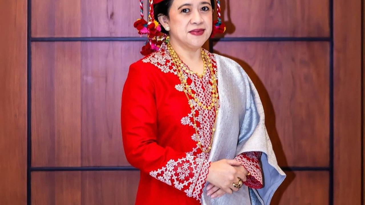 Ketua DPR RI Puan Maharani menghadiri upacara detik-detik Proklamasi HUT ke-80 RI di Istana Merdeka