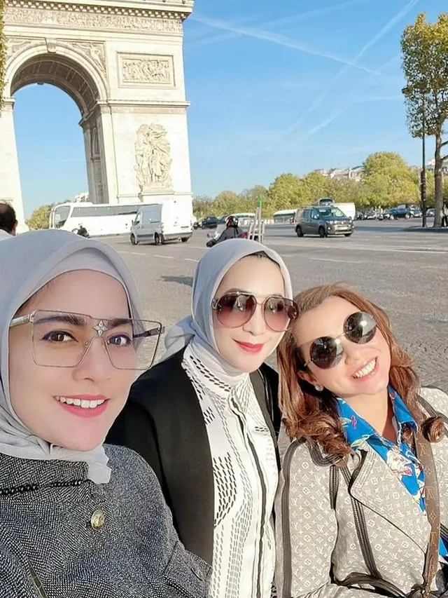 7 Potret Erin Taulany Liburan Ke Paris Usai Rayakan Ulang Tahun
