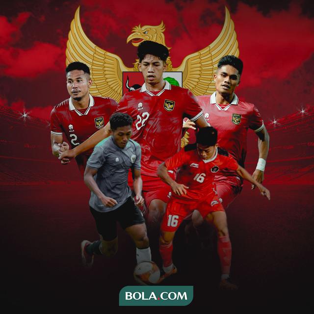 Timnas Indonesia U-22: Ananda Raehan, Bagas Kaffa, Rio Fahmi, Fajar Fathur Rahman, Ramadhan Sananta