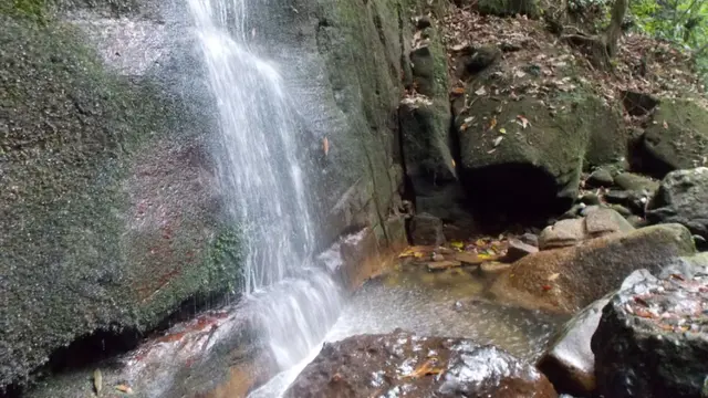 Air terjun Gunung Saran di Kalimantan Barat. (Dok: Gunung Bagging https://www.gunungbagging.com/saran/)