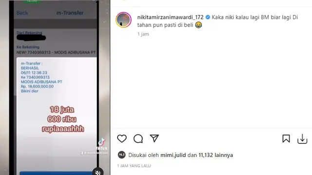 Nikita Mirzani (Foto: Instagram/@nikitamirzanimawardi_172)