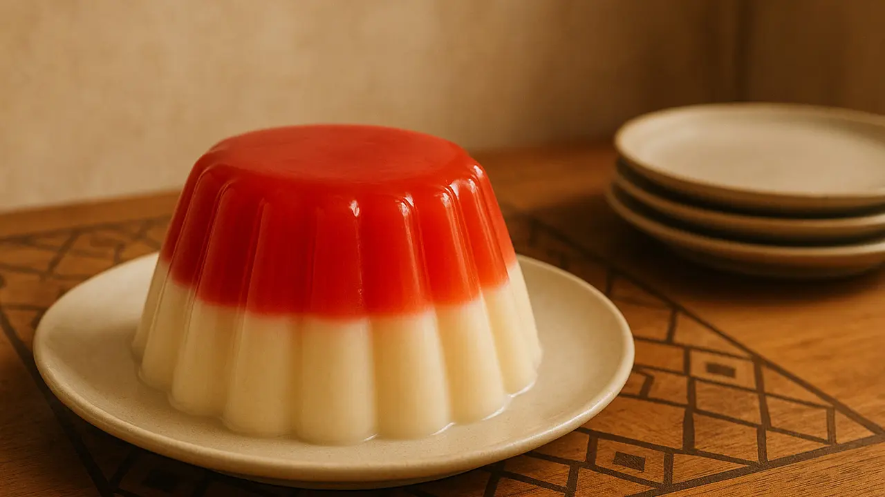 Puding Merah Putih