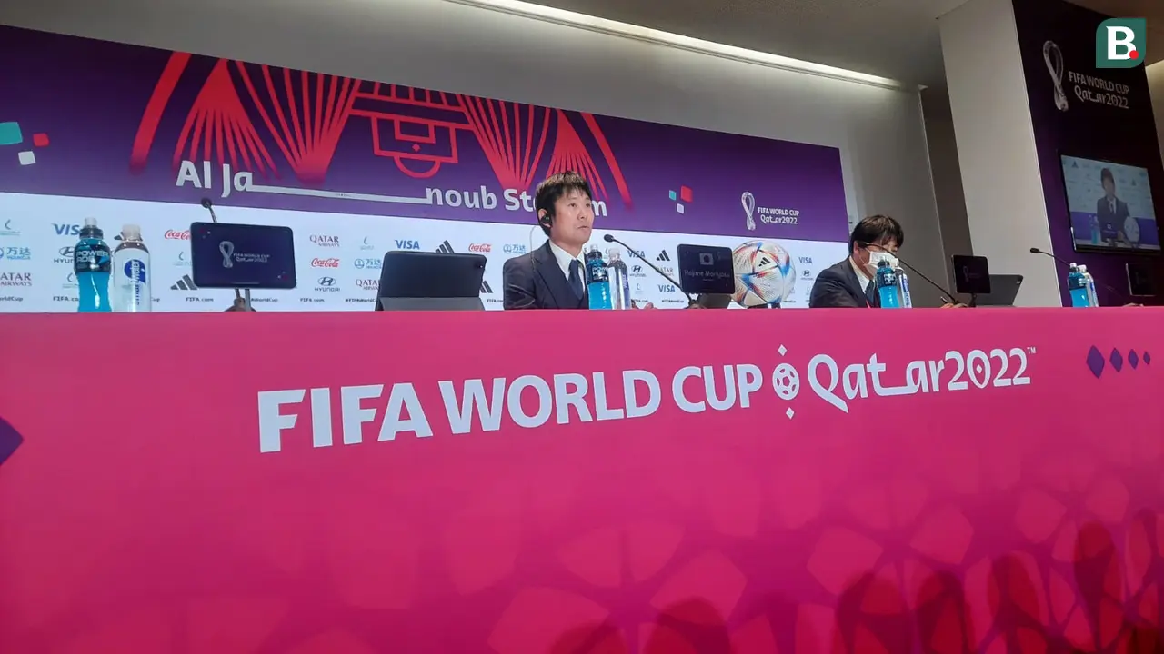 Pelatih Timnas Jepang Hajime Moriyasu