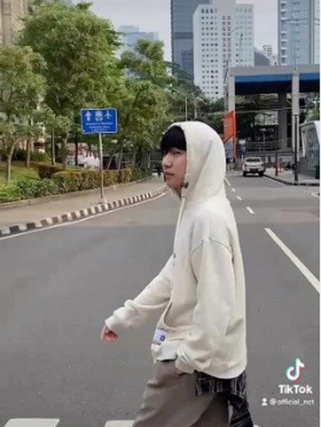 Renjun NCT Dream ikut Citayam Fashion Week (Foto: Instagram nct_dream)