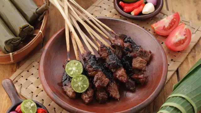 sate kambing enak