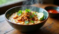 Resep Bubur Ayam Oatmeal yang Sehat dan Mengenyangkan